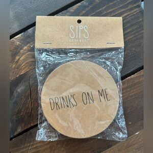 🏁 SIPS’ Drinkware Coasters - 8ct